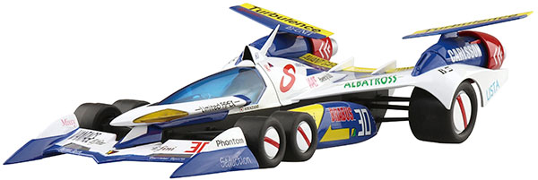 1/24 サイバーフォーミュラ No.3 スーパーアスラーダ AKF-11 プラモデル（再販）[アオシマ]《０１月予約》