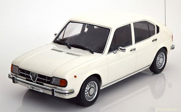 1/18 Alfa Romeo Alfasud 1974 white[KKスケール]《在庫切れ》