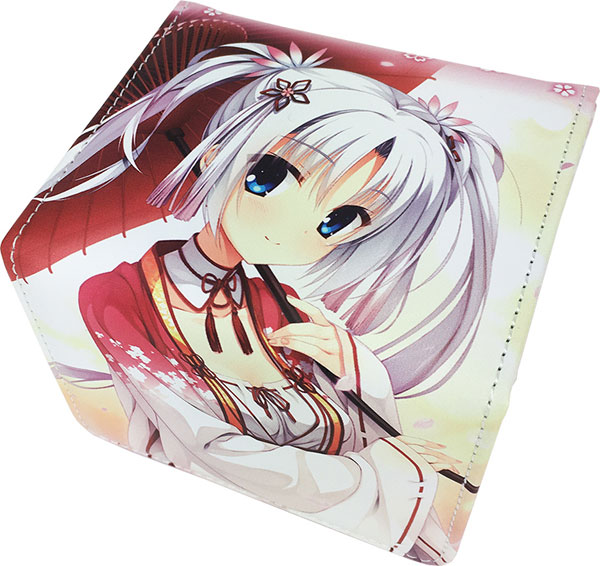 ゆずソフト 合皮製デッキケース 千恋*万花「朝武芳乃」