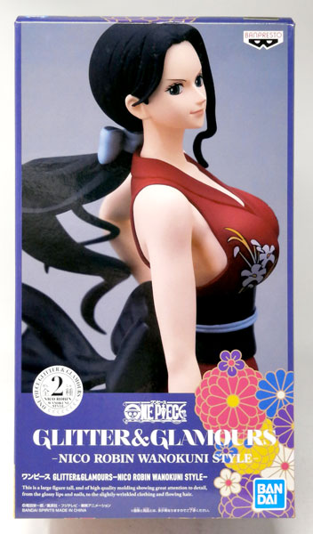 ワンピース Glitter Glamours Nico Robin Wanokuni Style B プライズ