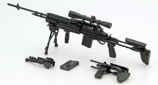 【中古】(本体A-/箱B)リトルアーモリー [LA062]M14EBR-RIタイプ 1/12 プラモデル[トミーテック]《発売済・在庫品》