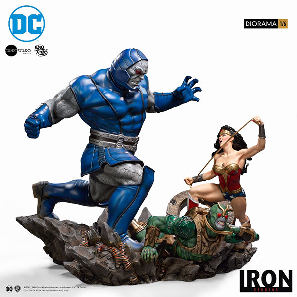 DCコミックス/ ワンダーウーマン vs ダークサイド 1/6 バトルジオラマ