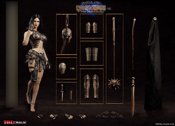 TBリーグ 1/6 アクションフィギュア スパルタン アーミー コマンダー 1/6 スパルタン アーミー コマンダー ブラックコマンダー[TB