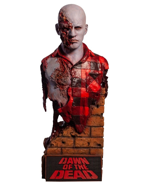 ゾンビ bust フィギュア ゾンビ Dawn of the Dead/ エアポート・ゾンビ ミニバスト[トリック