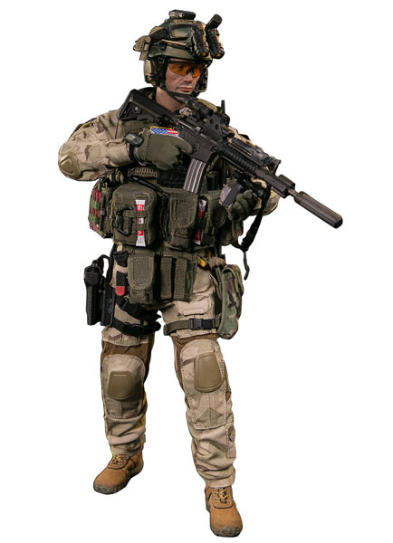 【開封済み】 DAMTOYS 1/6デルタフォース チームリーダー Amazon | DAMTOYS 1/6 1st SFOD-D デルタ作戦 Combat