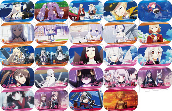 TVアニメ『アズールレーン』 場面カットスクエア缶バッジコレクション 24個入りセット[フロンティアワークス]《05月予約》 | グッズチュー