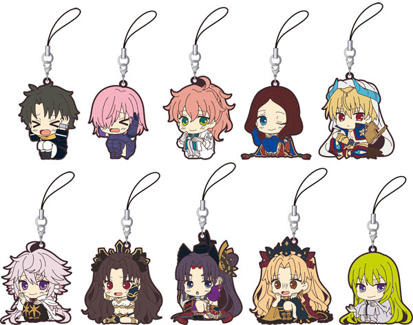Fate/Grand Order -絶対魔獣戦線バビロニア- ラバーストラップコレクション ViVimus 10個入りBOX[ムービック]《在庫切れ》