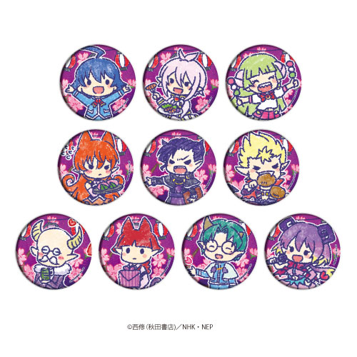 魔入りました！入間くん　缶バッジ10個　バラム・シチロウ　はなびより 魔入りました！入間くん 缶バッジ10個 バラム・シチロウ はなび