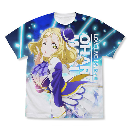 ラブライブ！サンシャイン！！ 小原鞠莉 フルグラフィックTシャツ Over