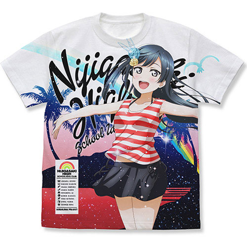 ラブライブ虹ヶ咲学園スクールアイドル同好会　フルグラフィックTシャツ　優木せつ菜 ラブライブ！虹ヶ咲学園スクールアイドル同好会 優木せつ菜 フル