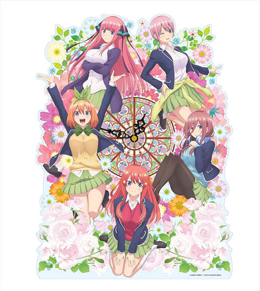 五等分の花嫁 BIGアクリル置時計[シーズナルプランツ]《在庫切れ》
