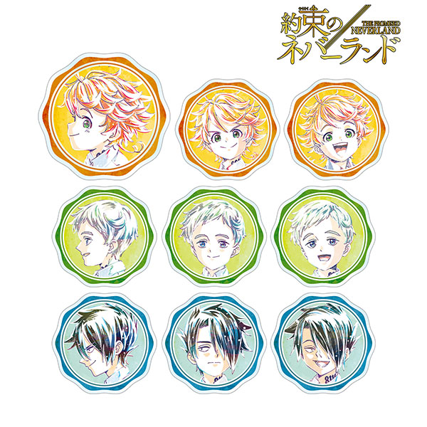 約束のネバーランド トレーディング Ani-Art アクリルマグネット 9個入りBOX[アルマビアンカ]《在庫切れ》