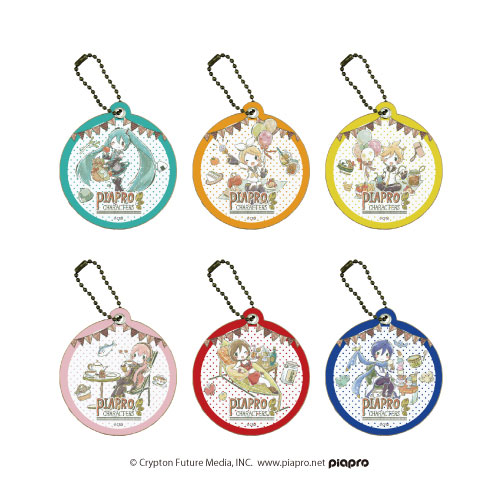 キャラレザーチャーム「ピアプロキャラクターズ」02/ピクニックver 