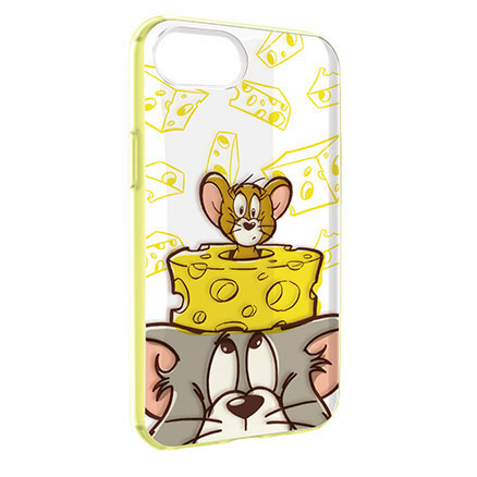 トムアンドジェリー IIIIfi+ clear (イーフィット クリア) 2020 iPhone 4.7inch/8/7/6s/6 対応ケース チーズ[グルマンディーズ]《在庫切れ》