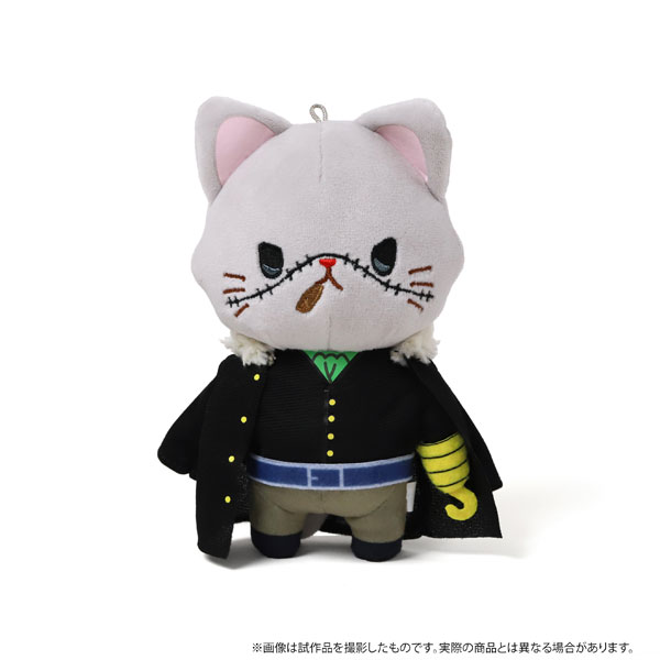 ONE PIECE アイマスク付きぬいぐるみキーホルダー withCAT