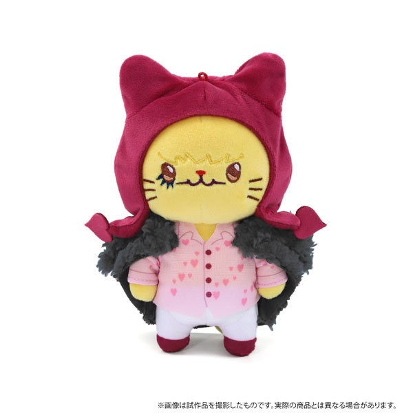 ONE PIECE アイマスク付きぬいぐるみキーホルダー withCAT コラソン