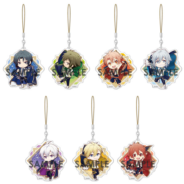 アイドリッシュセブン きゃらふぃーゆアクリルストラップ ～REUNION～ BOX.A 7個入りBOX[ソル・インターナショナル]《在庫切れ》