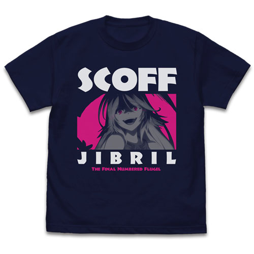 ノーゲーム・ノーライフ ゼロ ジブリールの「どなたか笑い殺されたので？」Tシャツ/DARK NAVY-XL[コスパ]《在庫切れ》