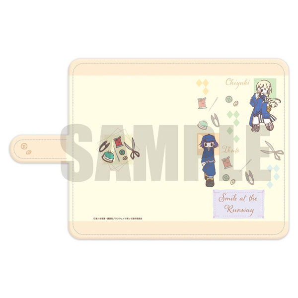 ランウェイで笑って 手帳型スマホケース(マルチM) SWEETOY-B[プレイフルマインドカンパニー]《在庫切れ》