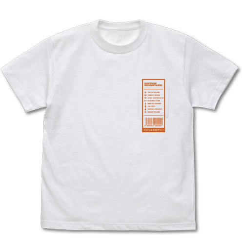 デジモンアドベンチャー： デジモン紋章 ポケットTシャツ/WHITE-S[コスパ]