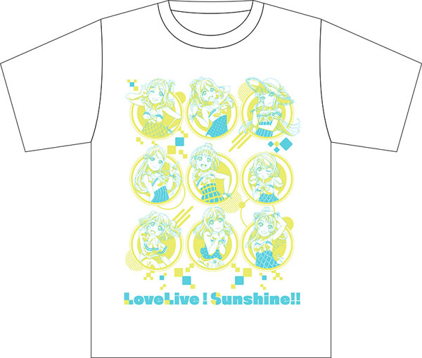 ラブライブ！サンシャイン！！ Tシャツ Aqours[ムービック]《在庫切れ》