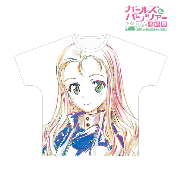 ガールズ＆パンツァー 最終章 マリー Ani-Art フルグラフィックTシャツ ユニセックス XL[アルマビアンカ]《在庫切れ》