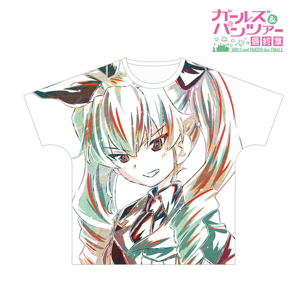 ガールズ＆パンツァー 最終章 アンチョビ Ani-Art フルグラフィックT