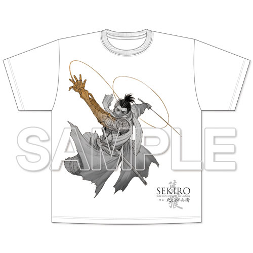 『SEKIRO 外伝 死なず半兵衛』Tシャツ 隻狼ver. XLサイズ[KADOKAWA]《在庫切れ》