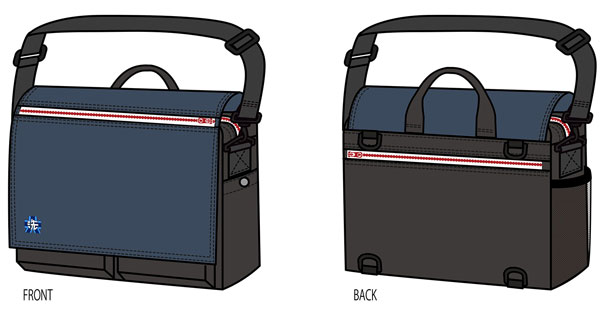 ガールズ＆パンツァー ガルパンツァー3WAYバッグ TYPE：大洗女子学園