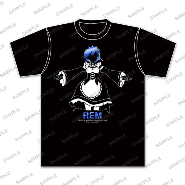 Re：ゼロから始める異世界生活 箔プリントTシャツ レム (XL)[ブシロードクリエイティブ]《在庫切れ》