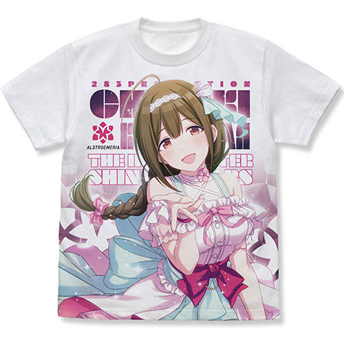 アイドルマスター シャイニーカラーズ 桑山千雪 フルグラフィックTシャツ/WHITE-L[コスパ]《在庫切れ》