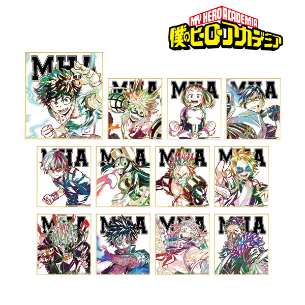 僕のヒーローアカデミア トレーディング Ani-Art ミニ色紙 vol.3　12個入りBOX[アルマビアンカ]《在庫切れ》