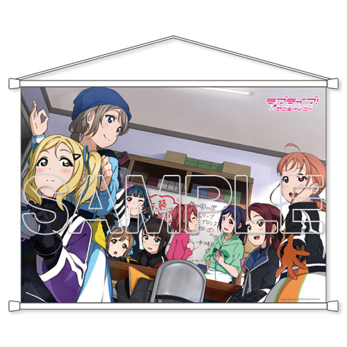 【非売品】ラブライブ サンシャイン Aqours よさこい東海道 B2 ポスター ラブライブ!サンシャイン!!AqoursのB2ポスター4枚 非売品】ラブライブ