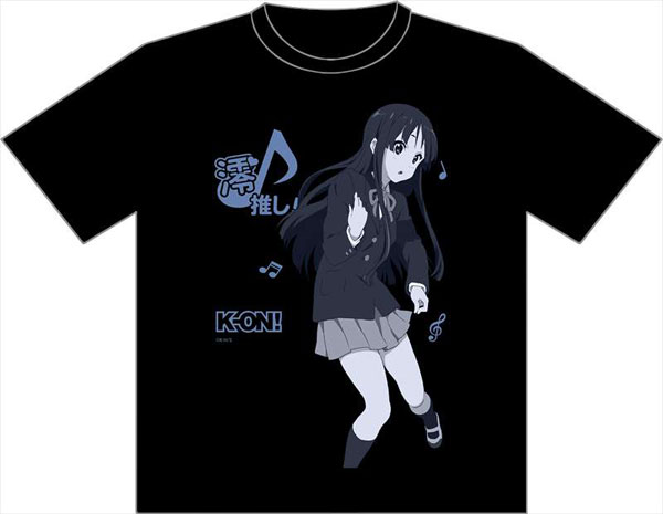 けいおん!  景品当選Ｔシャツ Amazon.co.jp: けいおん! 秋山澪オールプリントTシャツ ブラック