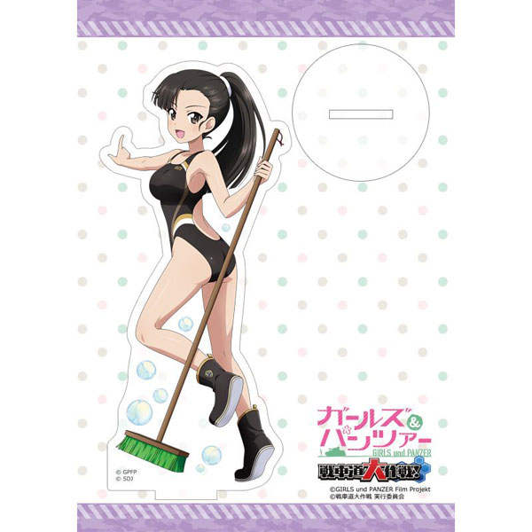 【縦23.5cm】 ガールズ&パンツァー S賞 アクリルスタンド 西絹代 縦23.5cm】 ガールズ&パンツァー S賞 アクリルスタンド 西絹代