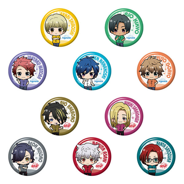 アルゴナビス from BanG Dream！ ちょこかわ缶バッジ 10個入りBOX[セガ]《在庫切れ》