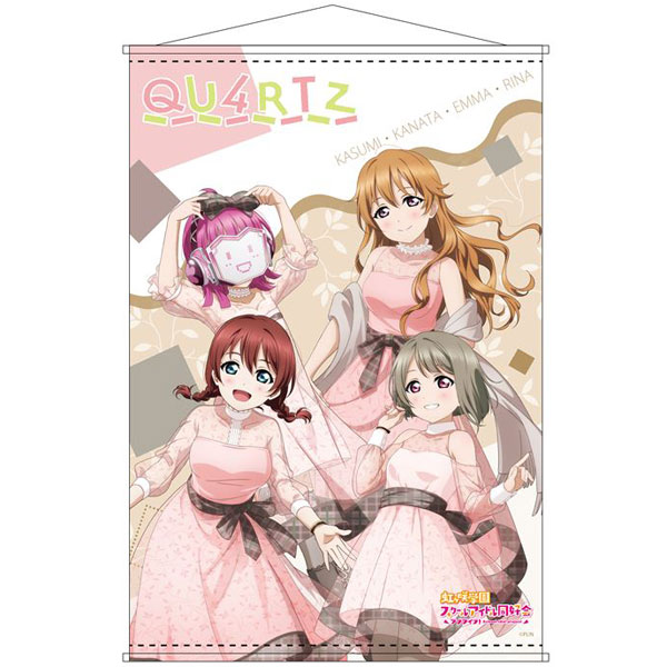 高品質】 虹ヶ咲 QU4RTZタペストリー&アクリルスタンド アニメ全巻購入