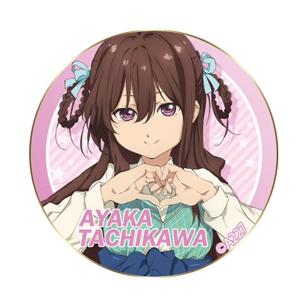 TVアニメ 22/7 「立川絢香」ピンバッジ[アクセルグラフィックワークス]《在庫切れ》