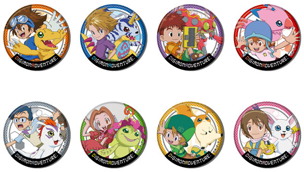 CANバッジ デジモンアドベンチャー： 10個入りBOX[バンダイ