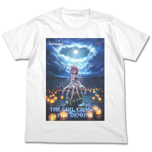 Summer Pockets REFLECTION BLUE 神山識 フルカラーTシャツ/WHITE-M[コスパ]