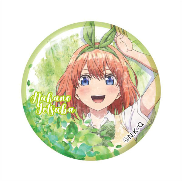 名作 五等分の花嫁 中野四葉 缶バッジ TSUTAYA カントリー 18個 バッジ