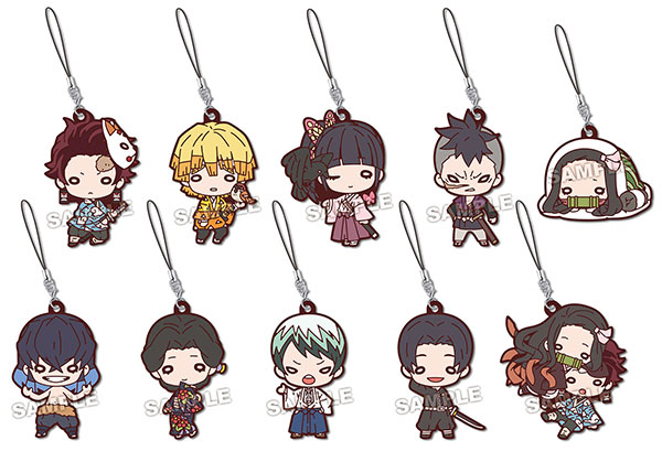 にとたん 鬼滅の刃 ラバーマスコット Vol.4　10個入りBOX[タカラトミーアーツ]《在庫切れ》