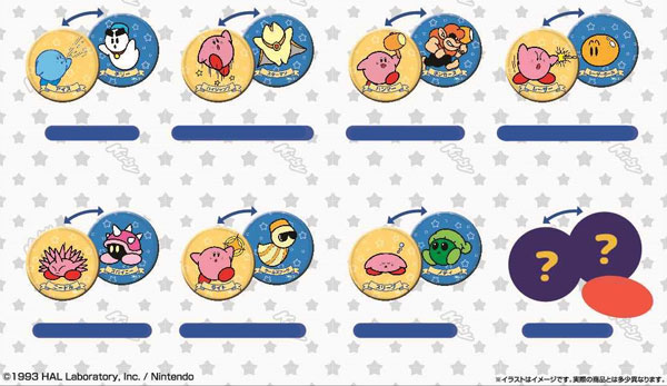 星のカービィ 夢の泉の物語 チェンジングカンバッジコレクション 8個入りBOX[エンスカイ]《在庫切れ》