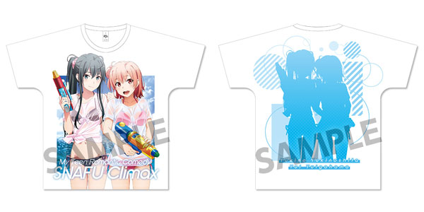 やはり俺の青春ラブコメはまちがっている。シリーズ フルグラフィックTシャツ 雪乃＆結衣 水着2019 完ver. XL[ホビーストック]《在庫切れ》