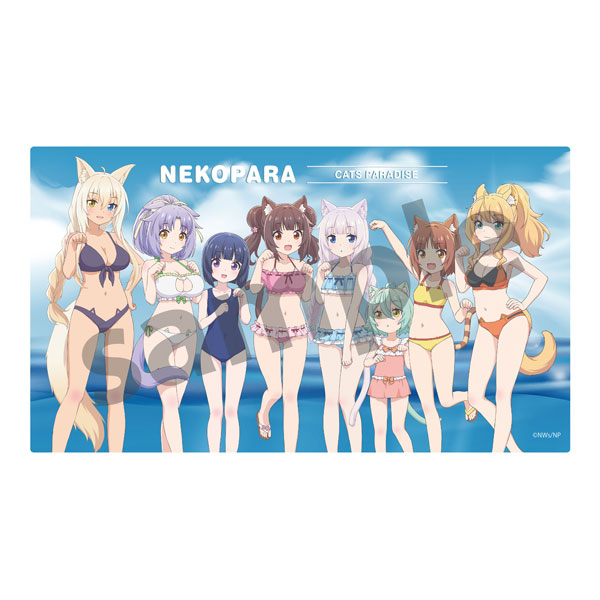 ネコぱら　ラバーマット TVアニメ「ネコぱら」ラバーマット[エイベックス]《在庫切れ》