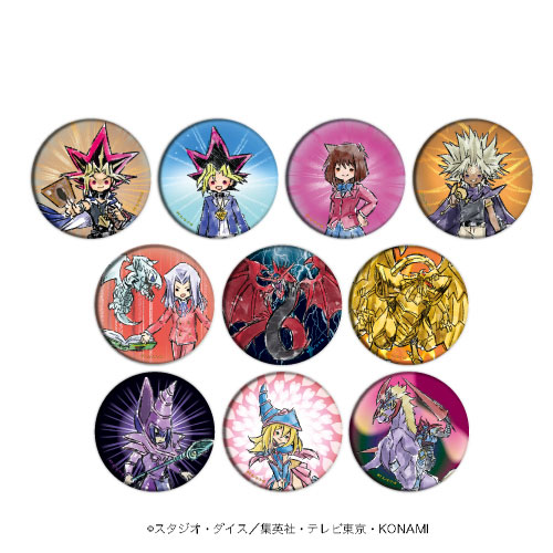 缶バッジ「遊☆戯☆王デュエルモンスターズ」01/グラフアート 10個入り