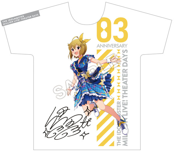 【限定非売品】伊吹翼フルカラーTシャツ アイドルマスター ミリオンライブ！ フルカラーTシャツ 伊吹翼