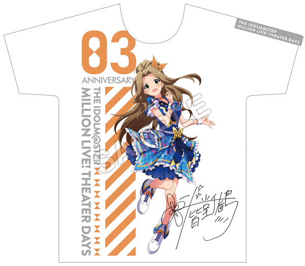 アイドルマスター ミリオンライブ! フルカラーTシャツ 二階堂 アイドルマスター ミリオンライブ! フルカラーTシャツ 二階堂