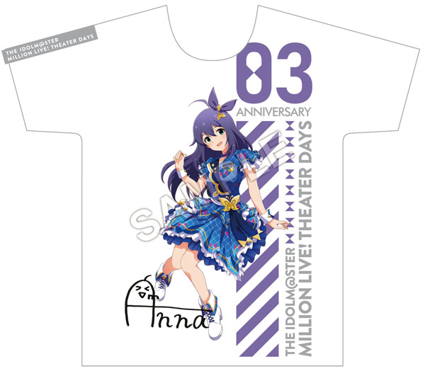 アイドルマスター 望月杏奈 フルカラー Tシャツ インフィニット・スカイ アイドルマスター ミリオンライブ！ フルカラーTシャツ 望月杏奈