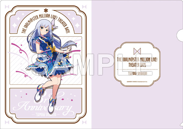 アイドルマスター ミリオンライブ！ A4クリアファイル 白石紬